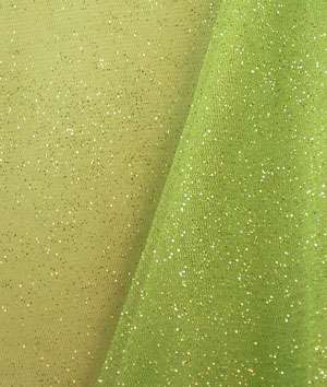 Γυαλιστερό τούλι σε πράσινο του lime