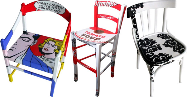 upcycled chair, επανάχρηση επίπλων, ανακύκλωση αντικειμένων