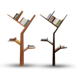 Βιβλιοθήκη για παιδικό δωμάτιο επίσης σε σχήμα μικρού δένδρου