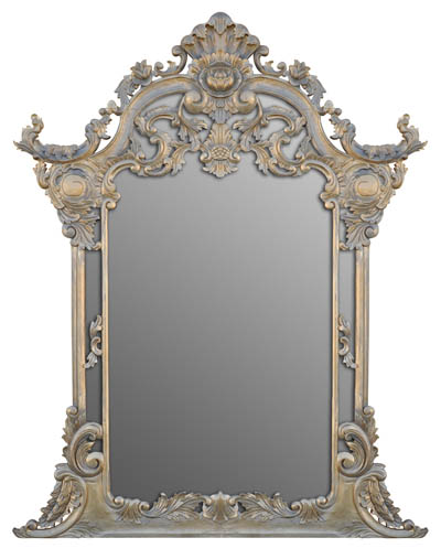 Antique-frame-mirror