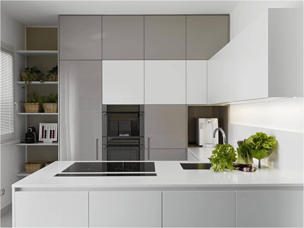 grey and white kitchen cabinet doors, πορτάκια ντουλαπιών κουζίνας σε λευκό και γκρι