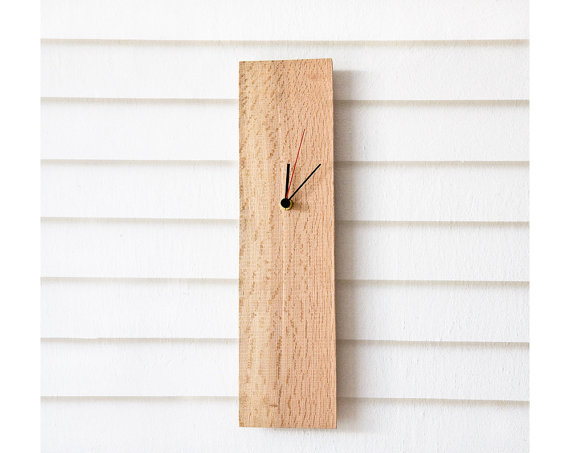ξύλινο ρολόι τοίχου, οικολογικός σχεδιασμός, οικολογικό design, ρολόγια τοίχου