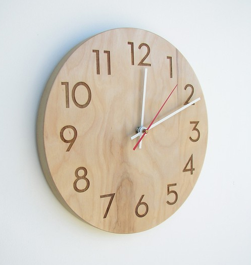 ξύλινο ρολόι, ρολόγια τοίχου, 