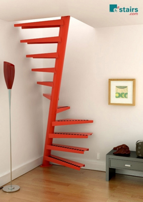 1m2® Staircase σε κόκκινο χρώμα