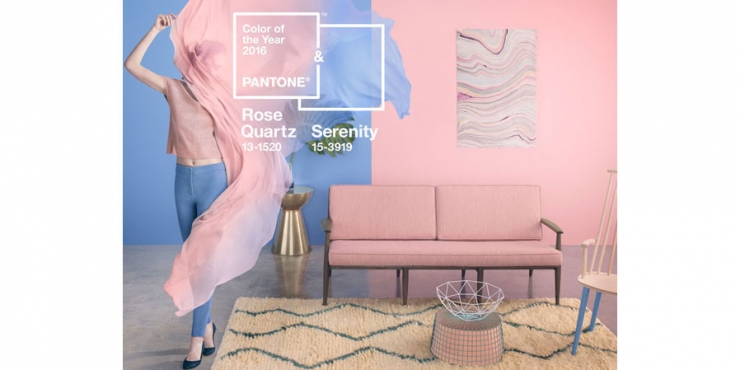 ROSE QUARTZ &amp; SERENITY: τα χρώματα της PANTONE για το 2016