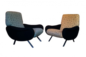 Η Lady chair με ύφασμα του Eams Η Lady chair με ύφασμα του Eams