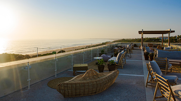 El cuartel del mar terraza superior