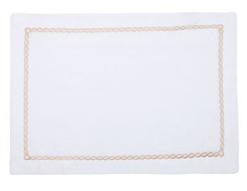 chain placemat, σουπλα zara home