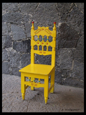 mexican chair, ξύλινη μεξικάνικη καρέκλα