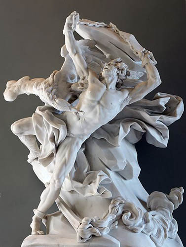 Prometheus Adam Louvre