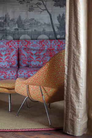 FORTUNY upholstery fabric Foto Erik Kvalsvik