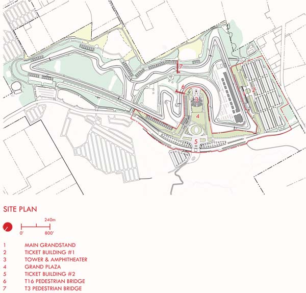 Circuit of the Americas Site Plan