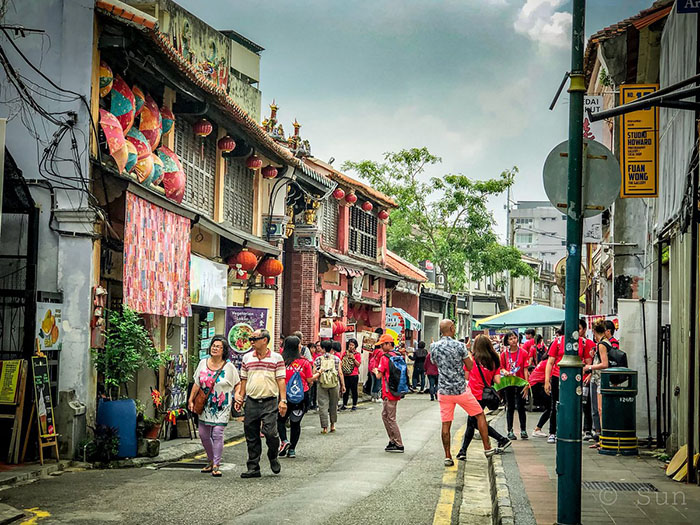 Penang shophouses