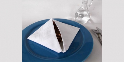 Δίπλωμα πετσέτας φαγητού- Θήκη για το ψωμί