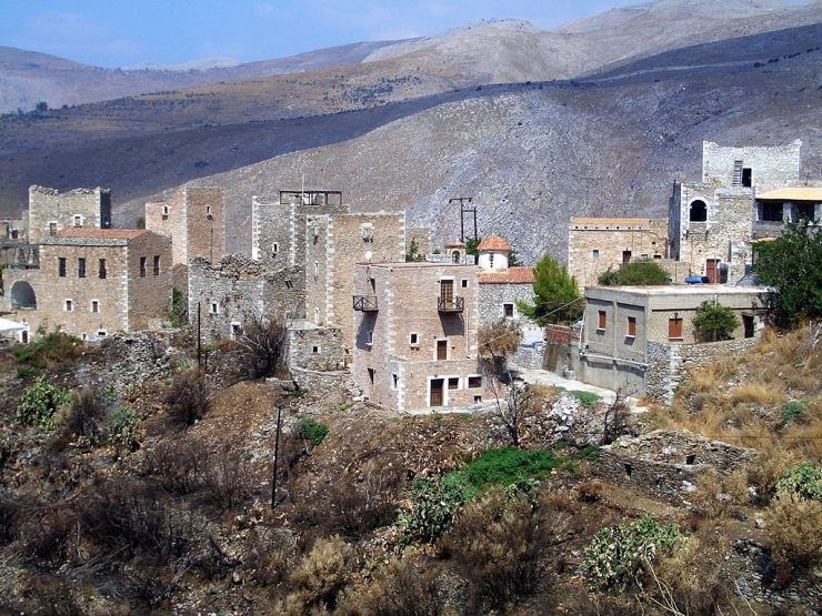 Παραδοσιακοί οικισμοί στην Πελοπόννησο (Δυτική Μάνη)